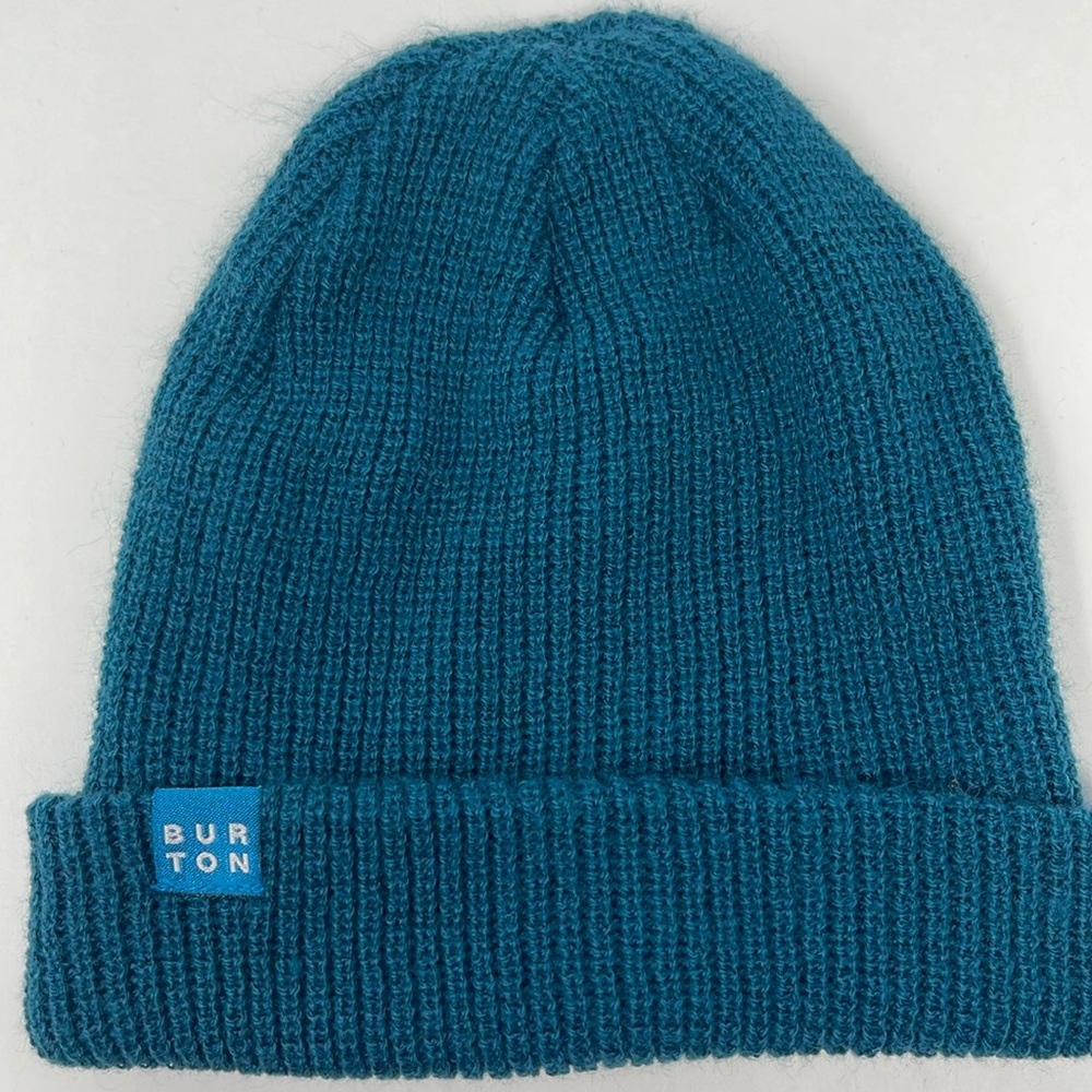 BURTON: Unisex Teal Beanie Knit Hat